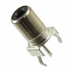 3.20mm ID, 9.00mm OD (RCA) Phono (RCA) Jack Mono Connector Solder - 1