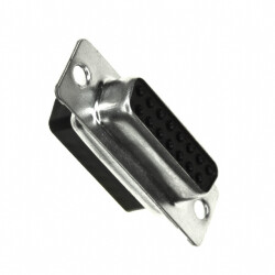 Receptacle for Female Contacts Housing D-Sub Connector 15 Position - 1