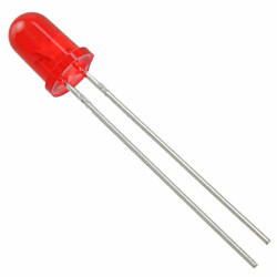 Red 631nm LED Indication - Discrete 1.8V Radial - 1