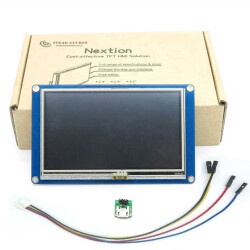 Resistive Graphic LCD Display Module TFT - Color TTL 4.3