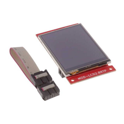 Resistive Graphic LCD Display Module Transmissive Red, Green, Blue (RGB) TFT - Color MCU, RGB, SPI 2.8