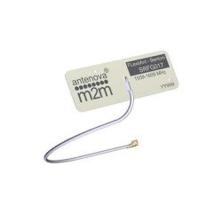 RF ANTENNA Beidou, Galileo, GLONASS, GPS Flat Patch U.FL (UMCC), I-PEX MHF1 Adhesive - 1