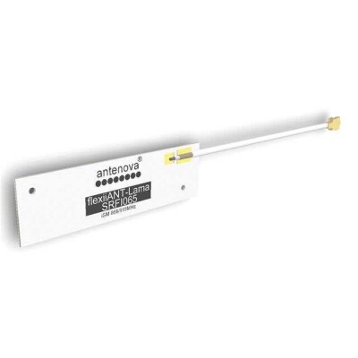 RF ANTENNA LoRa Flat Patch I-PEX MHF1 Adhesive - 1