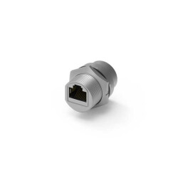 Modular Coupler Connector Jack, 8p8c (RJ45) To Jack, 8p8c (RJ45) Shielded - 1