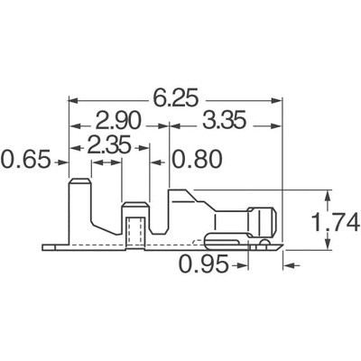 Socket Contact Gold 24-30 AWG Crimp - 2