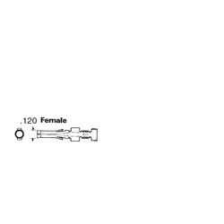 Socket Contact Tin 14-20 AWG Crimp Power - 3