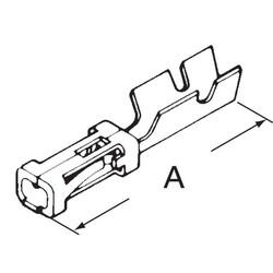 Socket Contact Tin 22-26 AWG Crimp - - 2