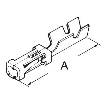 Socket Contact Tin 22-26 AWG Crimp - - 2