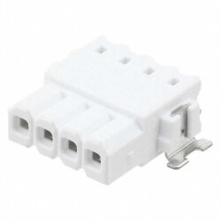 SSL Connector 4 Position Header, Female Sockets Board to Cable/Wire 0.098