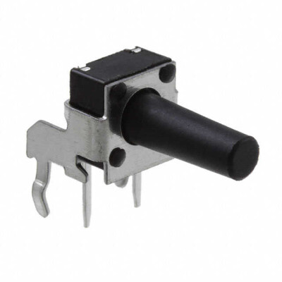 Tactile Switch SPST-NO Side Actuated Through Hole, Right Angle - 1