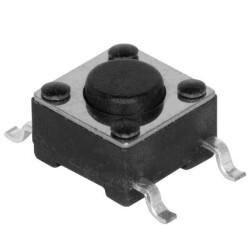 Tactile Switch SPST-NO Top Actuated Surface Mount - 1