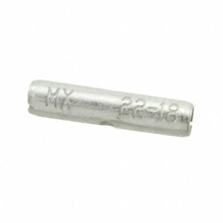 Terminal Butt Splice, Inline, Individual Openings Connector Crimp 18-22 AWG - 1