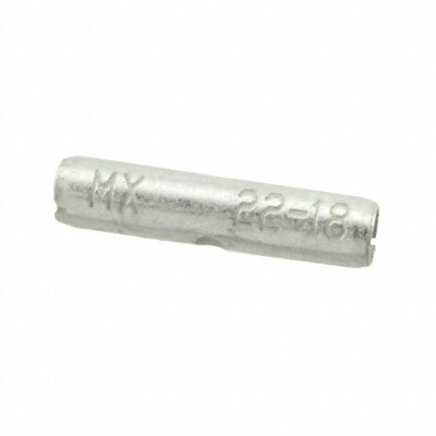 Terminal Butt Splice, Inline, Individual Openings Connector Crimp 18-22 AWG - 1