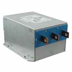 Three Phase (Delta) EMC/EMI Line Filter 250 A 520V, 300V 50/60Hz Two Stage Terminal Post - 1