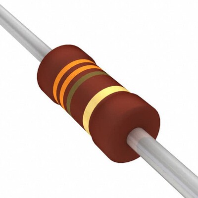 330 Ohms ±5% 3W Through Hole Resistor Axial Flame Retardant Coating, Fusible, Safety Metal Film - 1