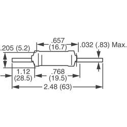 330 Ohms ±5% 3W Through Hole Resistor Axial Flame Retardant Coating, Fusible, Safety Metal Film - 2