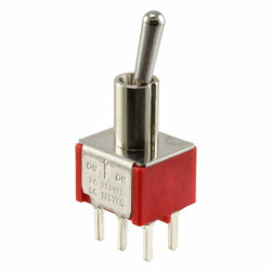 Toggle Switch DPDT Through Hole - 1