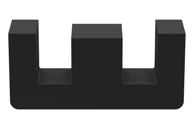 Uncoated N27 Ferrite Core E Type 1.181