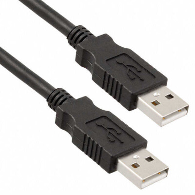 USB 2.0 Cable A Male to A Male 32.81' (10.00m) Shielded - 1