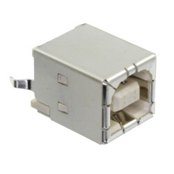 USB-B (USB TYPE-B) USB 2.0 Receptacle Connector 4 Position Through Hole - 1