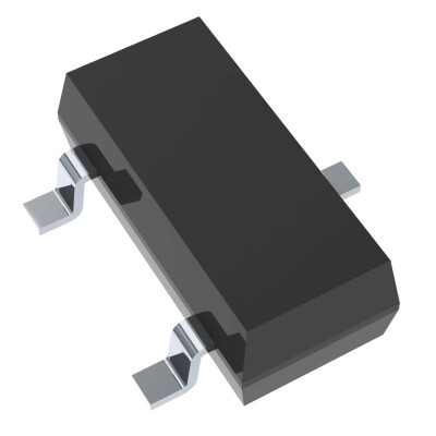 Zener Diode Array 1 Pair Common Cathode 3.3 V 300 mW ±5% SOT-23-3 - 1